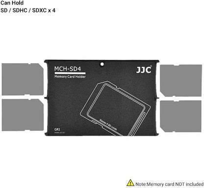 4-Slot SD Card Holder Case, Slim Ultra-Thin SDHC SDXC Memory Card Organizer - Image 7
