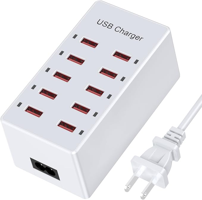 Cell Phone Wall Charger USB Charging Station by Unknown