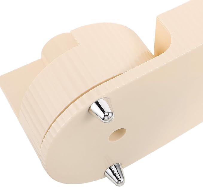 Rotating Makeup Organizer Box 1pcs Set Cream White Desktop Carousel Cosmetic - Image 3