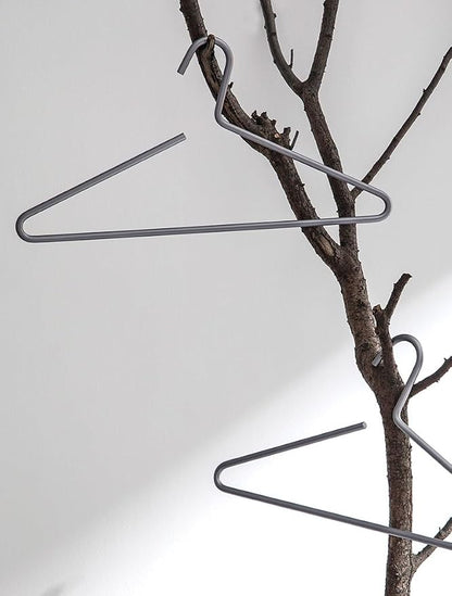Premium Matte Titanium Gray Aluminum Coat Hangers 10 Piece Set, 16.5” Extra - Image 4