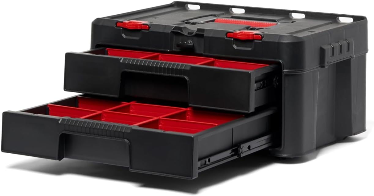 Stack N’ Roll 4-Piece Rolling Tool Storage System – Includes Large Rolling Tool - Image 8