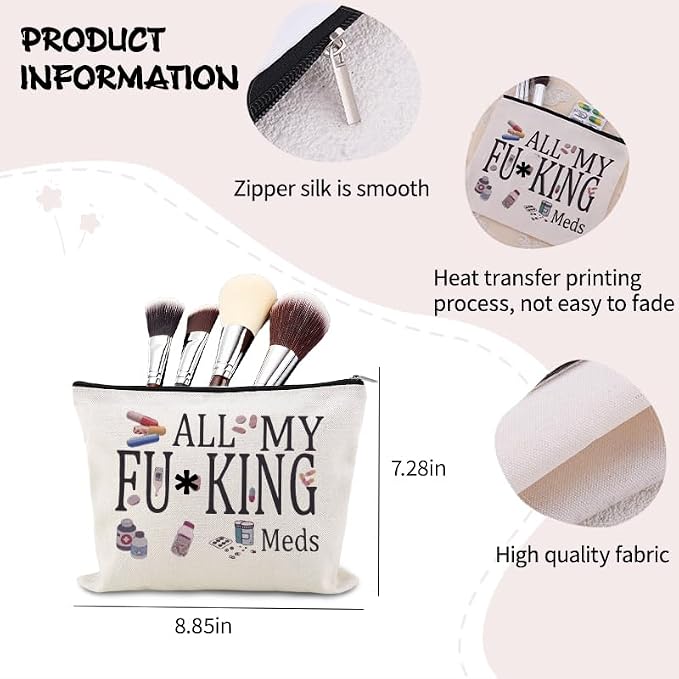 YangQian Medicine Bag Gifts for Women Nurse Practitioner Birthday Christmas - Image 3