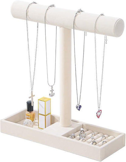 Multi-Use Jewelry Holder Stand, Necklace Bracelet Ring Organizer Stand by FocusOnJewelryDisplay