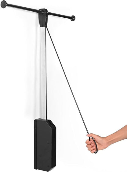 Pull Down Closet Rod, 26 Inch Soft-Close Buffering Clothing Organizer, - Image 9