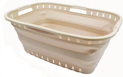 SAMMART 44L Collapsible Plastic Laundry Basket - Image 2