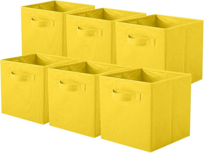 ShellKingdom Storage Bins, Foldable Fabric Storage Cubes and Cloth Storage by ShellKingdom