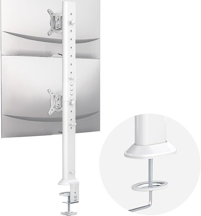 Hemudu Dual Monitor Articulating Desk Mount Arm Stand by HEMUDU