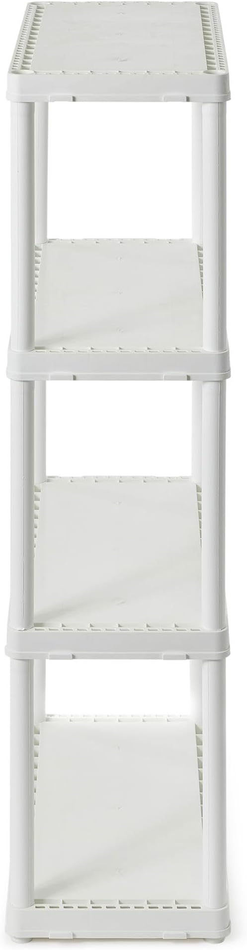 Gracious Living 4 Shelf Fixed Height Solid Light Duty Storage Unit 12 x 24 x 48 - Image 9