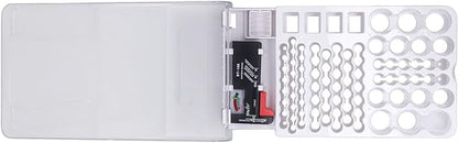 Battery Organizer, Battery Holder Box Holds, Large Capacity Battery Storage Box - Image 9