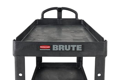 Rubbermaid Commercial Products 2-Shelf Utility/Service Cart, Lipped Shelves - Image 19