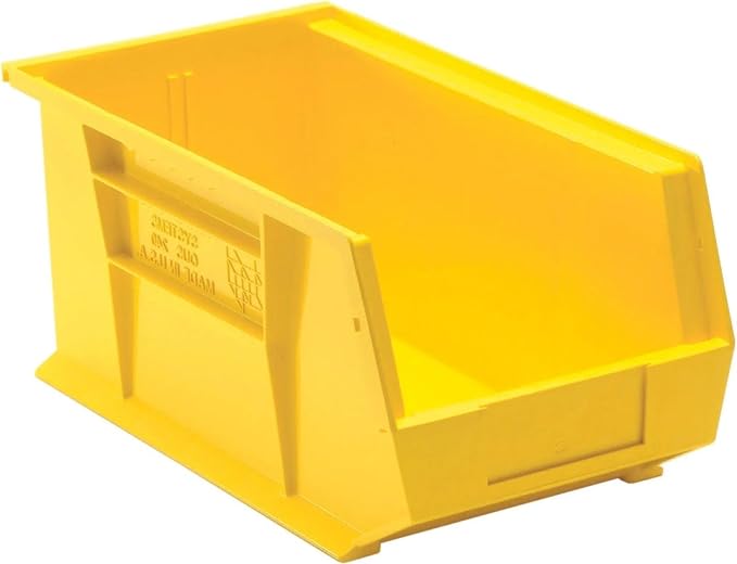 Quantum Storage QUS240 Heavy-Duty Stackable Plastic Storage Bins - Image 2