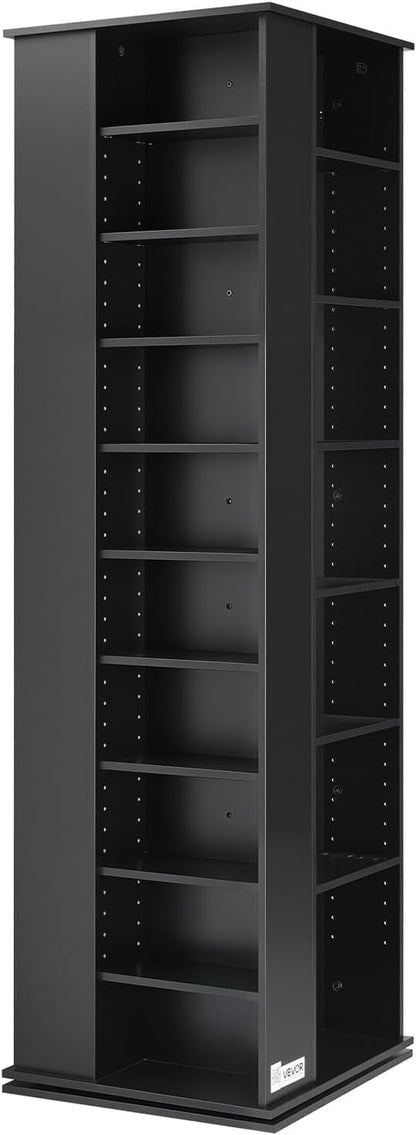 VEVOR Media Storage Cabinet, CD Rack Tower, 34 Compartments Rotating Media - Image 9