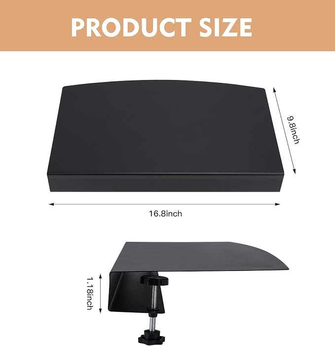 17 inch Corner Desk Connector Platform - Image 3