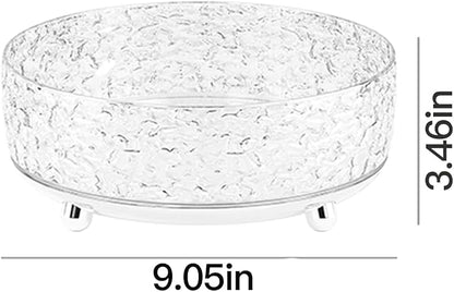360 Rotating Makeup Organizer, Cosmetics Lazy Susan Spinning Skincare Storage - Image 7