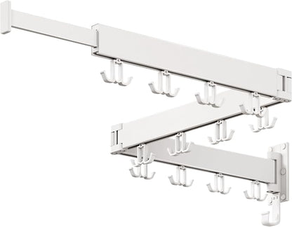 Drying Rack Clothing Wall Mounted, Clothes Drying Rack, Laundry Drying Rack - Image 8