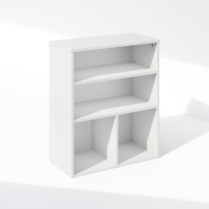 Furinno Reed Closet Organizers and Storage, 3-Tier Closet Organizer, Open Shelf - Image 3