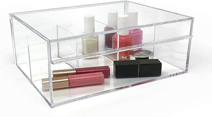 Isaac Jacobs 4-Compartment Clear Acrylic Organizer - Image 4