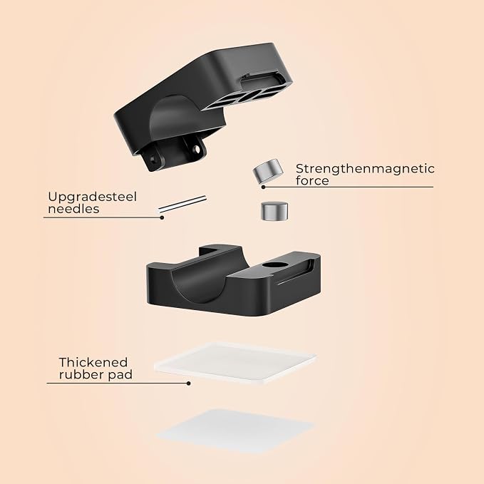 8 Pack Magnetic Cord Organizer Holder, Adjustable Cable Clips, Strong Adhesive - Image 4