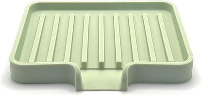 Happitasa Silicone Soap Dish Tray and Sponge Holder by Happitasa