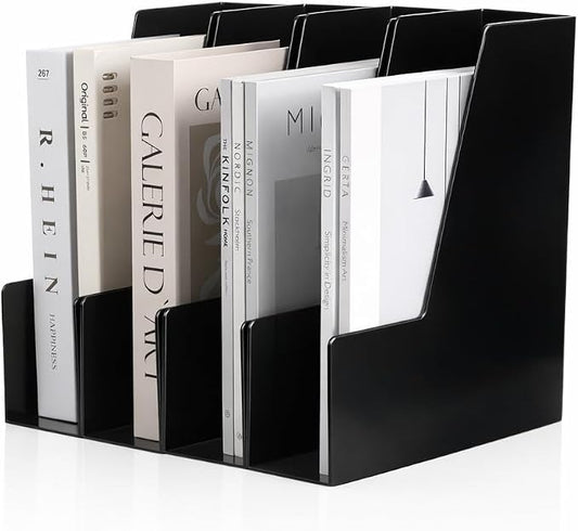 CiWiVOKi Vertical Magazine File Holder, Desk Organizer and Storage by CiWiVOKi
