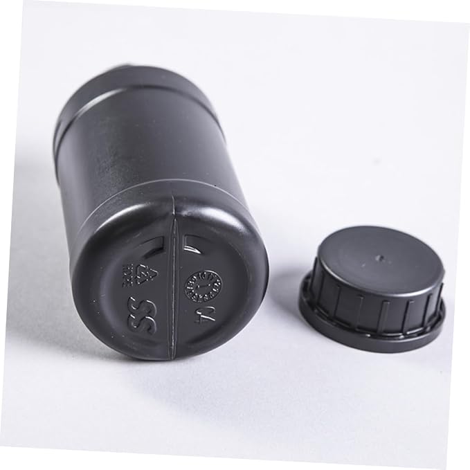 TIDTALEO 8pcs Black Plastic Engineering Bottles - Image 4