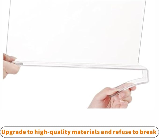 Clear Acrylic Shelf Dividers for Closet Organization - Image 3