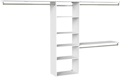 ClosetMaid SuiteSymphony Hanging Closet Kit Includes Tower, Closet Rods by Unknown