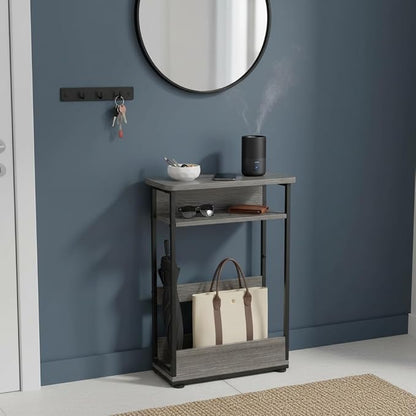 Narrow Side Table, 3-Tier Slim End Table - Image 8