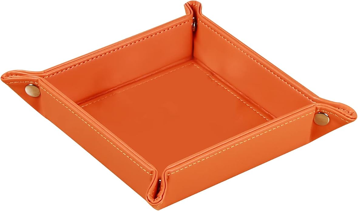 YAPISHI Key Dish Bowl for Men, Entryway Catchall Holder Bedside Table Valet by YAPISHI