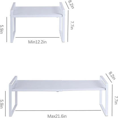 Expandable Cabinet Shelf Organizer Riser - Image 2