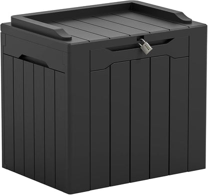 Greesum 31 Gal Resin Deck Box, Outdoor Storage by BuynowfromGreesum