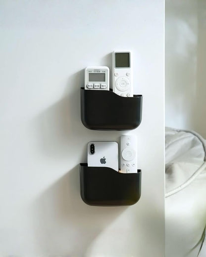 LINFIDITE 2 Pack Adhesive TV Remote Control Holder Wall Mount TV Remote Holder - Image 8