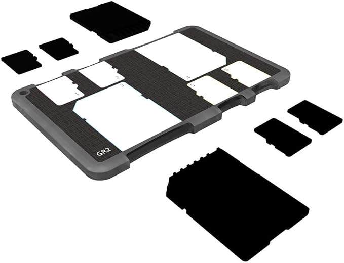 6 Slots SD Micro SD Card Case Storage Organizer, Lightweight Ultra-Thin Credit - Image 8