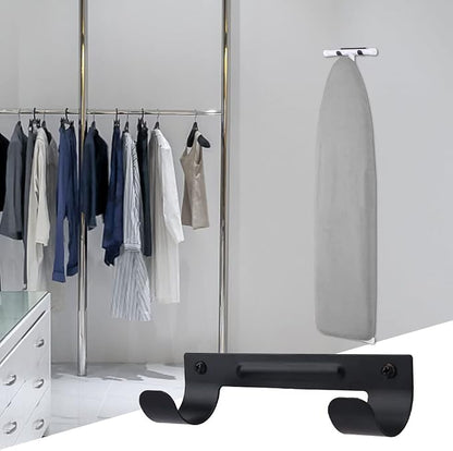 Ironing Board Hanger, Wall Mount Ironing Board Holder Organizer Wall Rack - Image 5