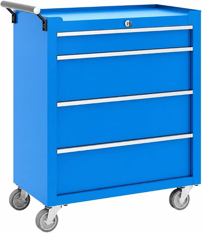 Garvee Rolling Tool Chest, 4 Drawers Tool Storage Cabinet, Toolbox by Garvee