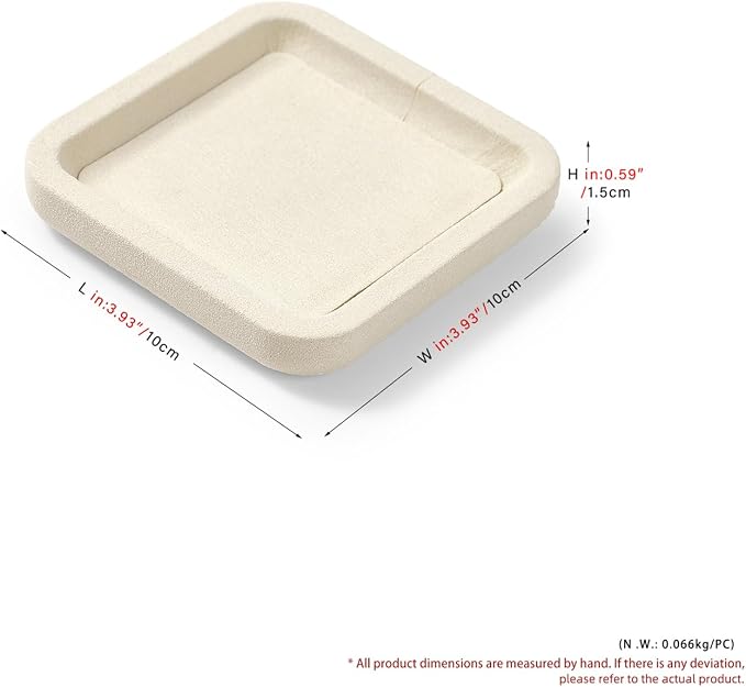 Microfiber Jewelry Display Flat Tray - Image 6