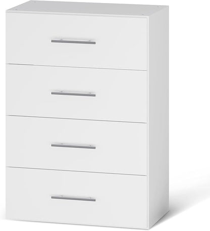 ROOMTEC 19.5" 4 Drawer Short Tower Closet Unit, Modular Closet System - Image 9