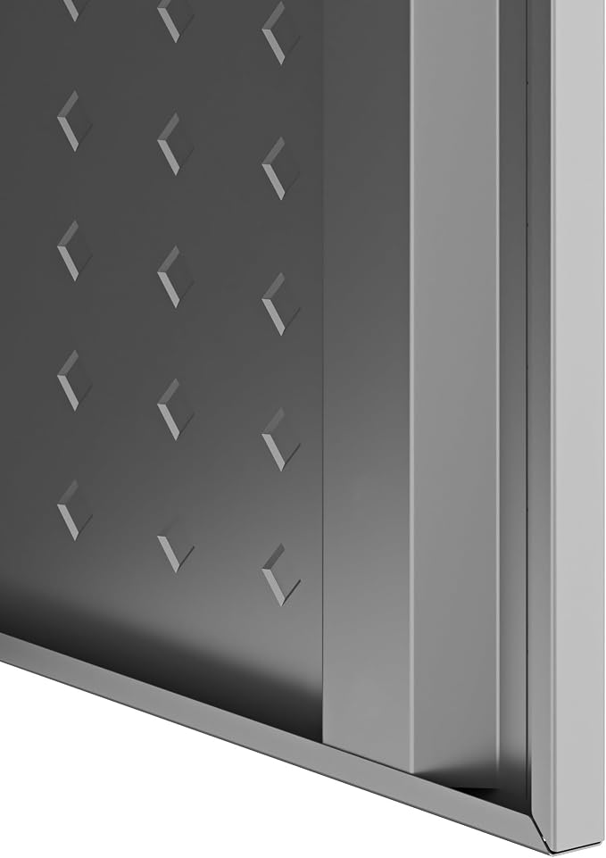 Manhattan Comfort Fortress Rolling 2 Door Garage Storage Cabinet - Image 16