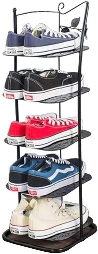 Shoe Rack, Standing Storage Bench Shoes Organizer Nonwoven Fabric Cover Small by Unknown