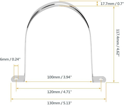 POWERTEC 70258 Stainless Steel Hose Hangers - Image 3