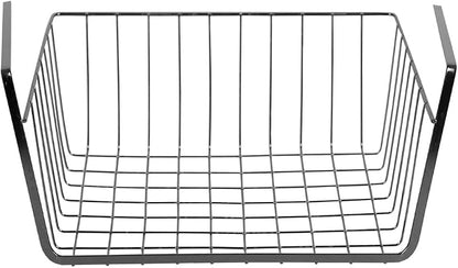 Under Shelf Steel Wire Basket Hanging Storage by Home Basics | Space Saver - Image 2