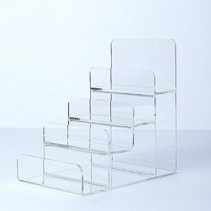 Acrylic Wallet Display Stand Purse Handbag Organizer, Acrylic Display Shelf by Unknown