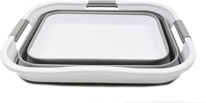 SAMMART 30L Collapsible Plastic Laundry Basket - Image 3