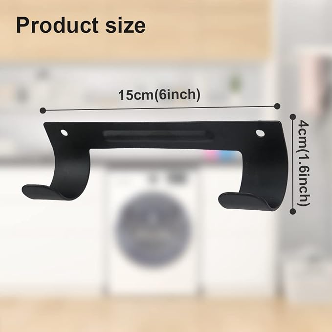 Ironing Board Hanger Wall Mount Ironing Board Holder Organizer Wall Rack - Image 4