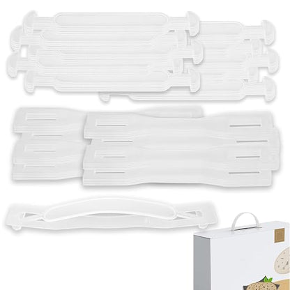 100 Sets Cardboard Box Handles Plastic Carrying Straps by BMIROAMDFE