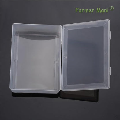 2 Pieces Rectangle Small Plastic Box Containers - Image 7