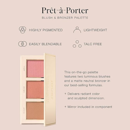 Jouer Prêt-à-Porter Blush & Bronzer Palette - Image 2