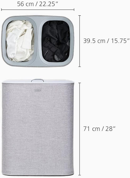 Joseph Joseph Tota 90 liter/23.8 gallon Laundry Hamper Separation Basket - Image 3