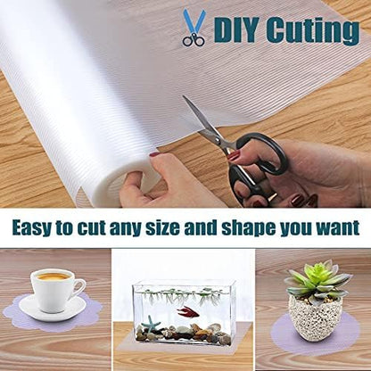 Shelf Liner, Non-Slip Cabinet Liner, Washable Oil-Proof - Image 3