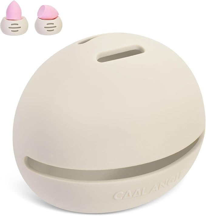 Makeup Sponge Holder Silicone Beauty Sponge Holder Makeup Blender Case by COOL-ANGLE